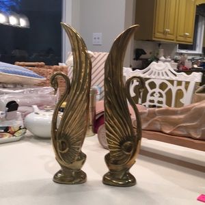 Brass Bookends
